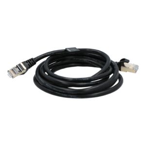 HP CAT7 F/FTP Stranded Patch Network Cable Black 2m HP CAT7 F/FTP Stranded Patch Network Cable Black 2m